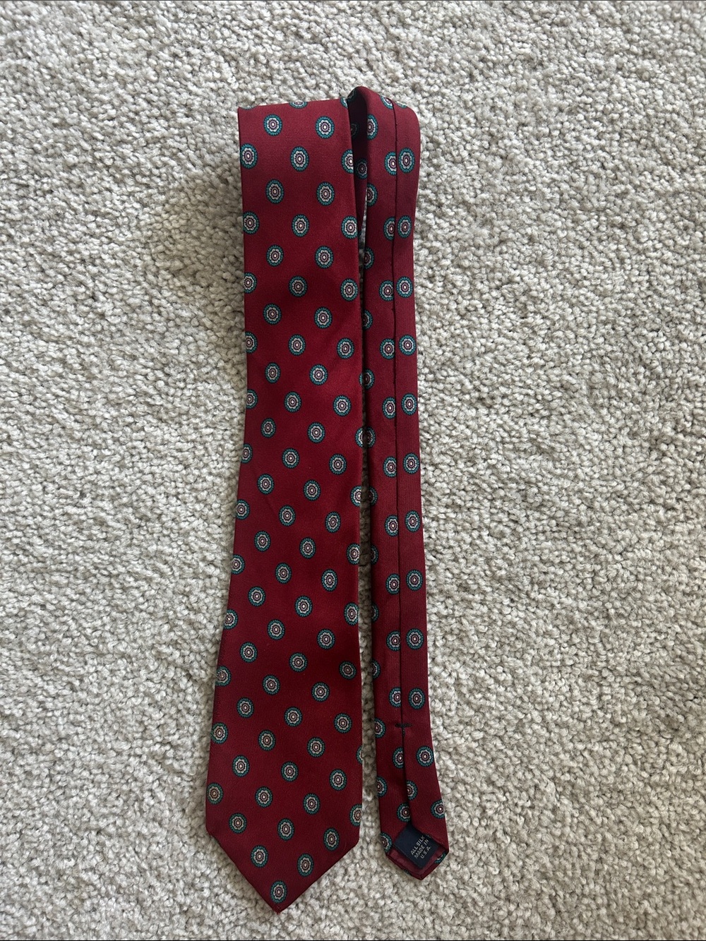 Vintage All Silk Austin Reed Necktie Made in USA